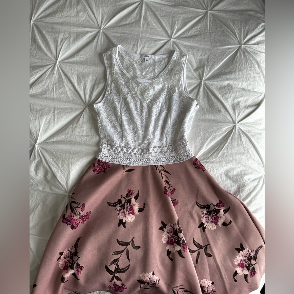 Ardene lace & floral dress